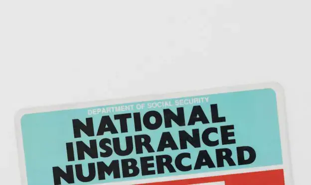 lost national insurance number